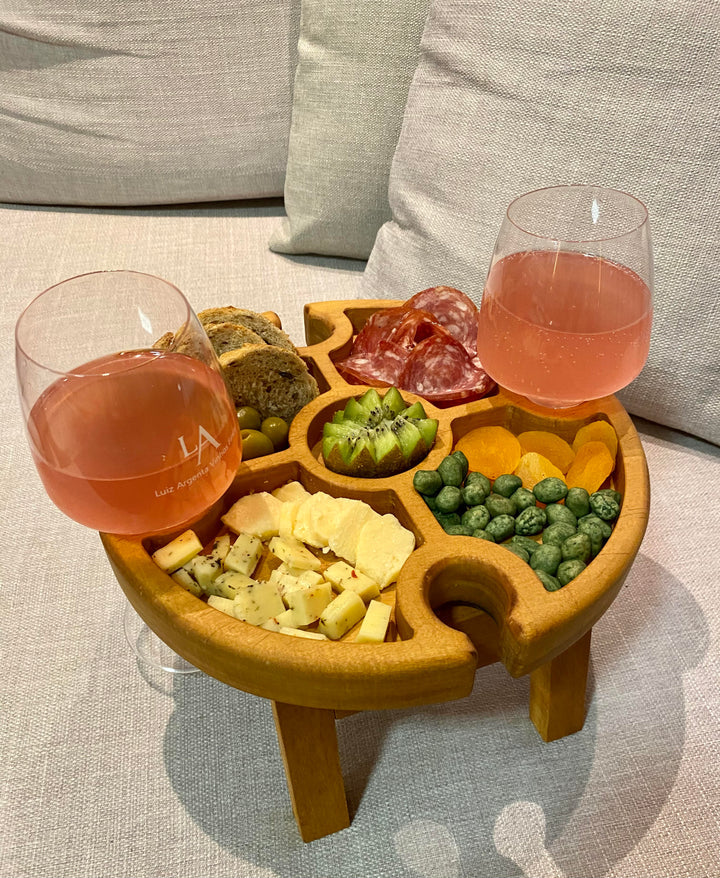 Petisqueira Premium com Porta Taças