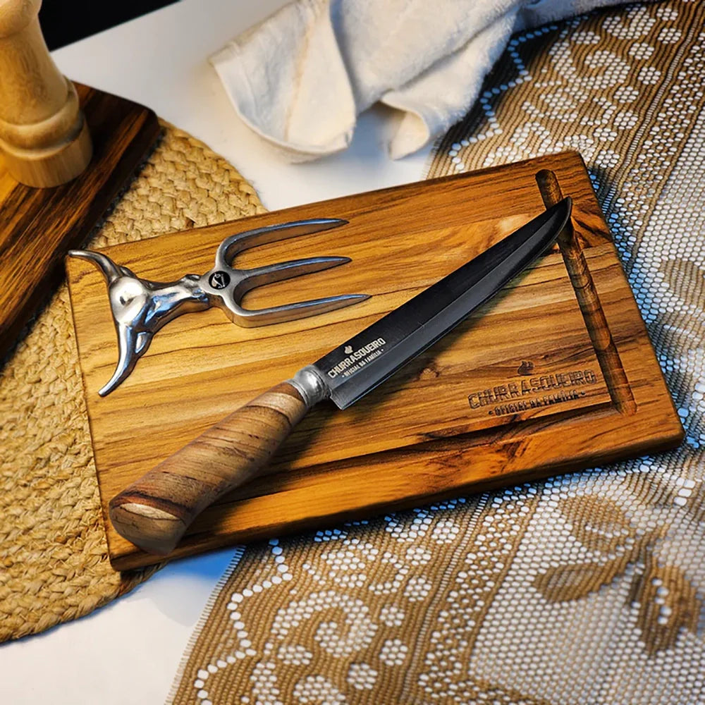 Kit Churrasco Personalizado Churrasqueiro Oficial da Família