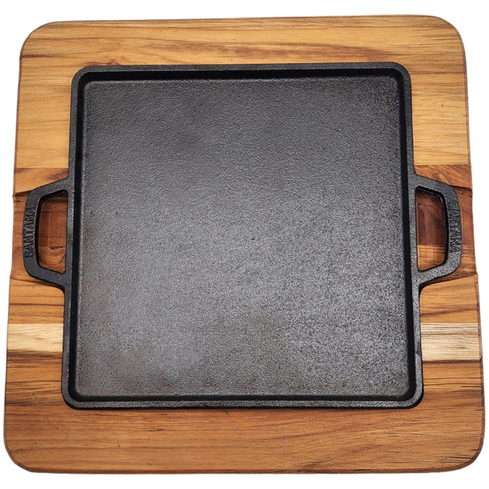 Tábua De Madeira Nobre Com Chapa De Ferro