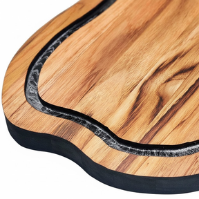 Tábua de Churrasco Personalizada Damascus Design