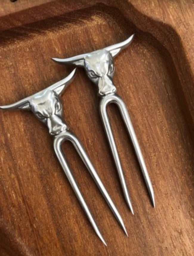 Petisqueira Ondulada Premium + 6 Garfinhos