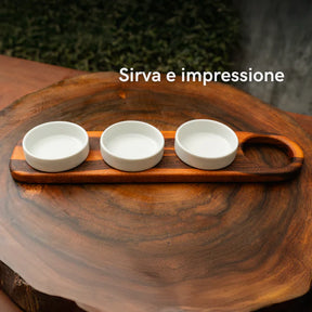 Régua para molhos - Servir