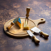 Kit para Queijo em Bambu - 5 peças